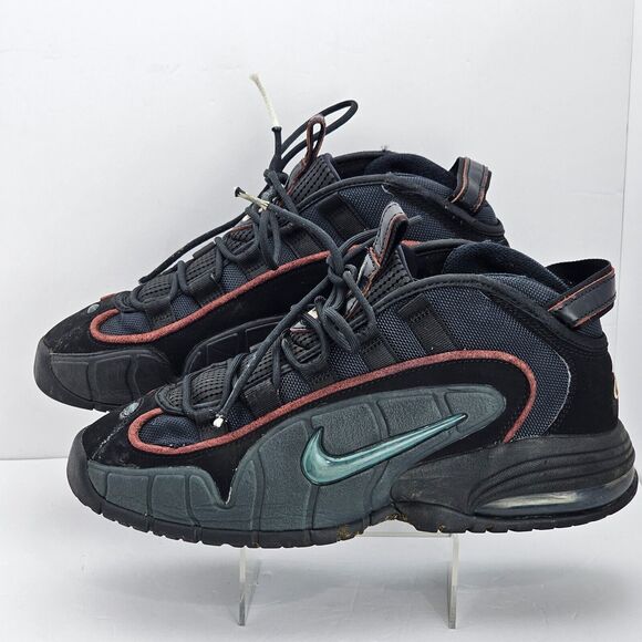 Air Max Penny 1 'Faded Spruce' Men's 8.5 Black Anthracite Sneaker Trainer Shoes - Picture 1 of 16